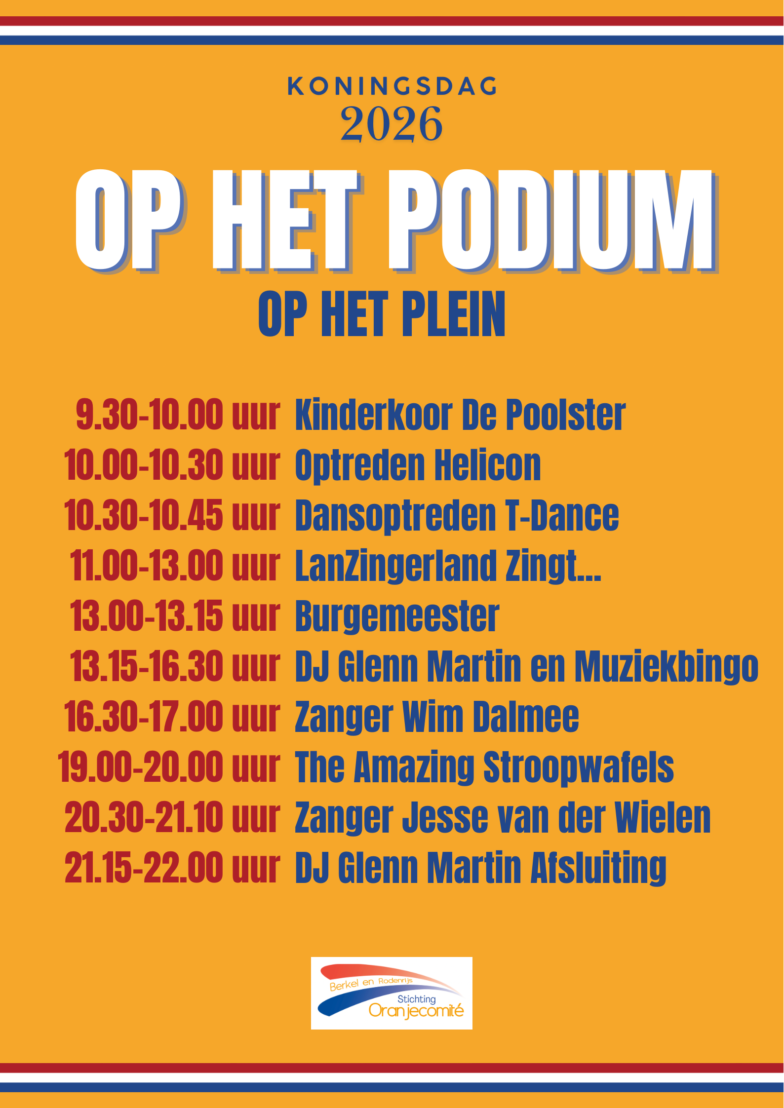 Op het podium 2026